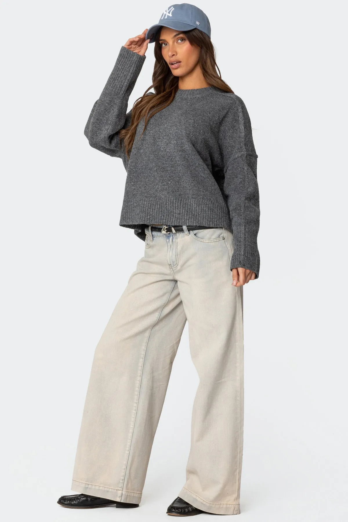 Shirley Oversized Sweater sold by Edikted product image thumbnail 5