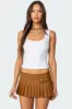 Dezzie Scoop Neck Tank Top sold by Edikted