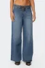 Stud & Grommet Low Rise Jeans sold by Edikted
