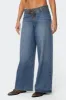 Stud & Grommet Low Rise Jeans sold by Edikted