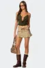 Beaded Deep Cowl Neck Backless Top sold by Edikted