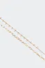 Layered Pearl Belly Chain sold by Edikted