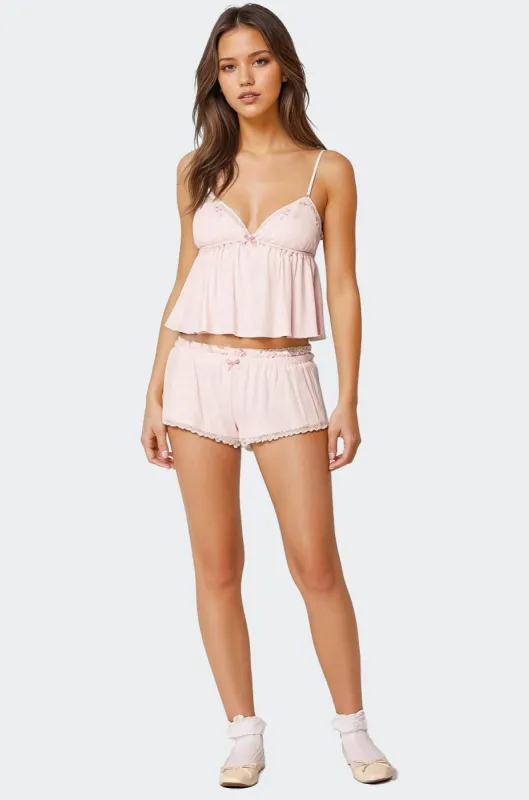 Dream Waffle Shorts made by Edikted