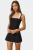 Lesly Lacey Layered Corset sold by Edikted