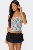 Allison Lace Tube Top sold by Edikted