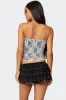 Allison Lace Tube Top sold by Edikted