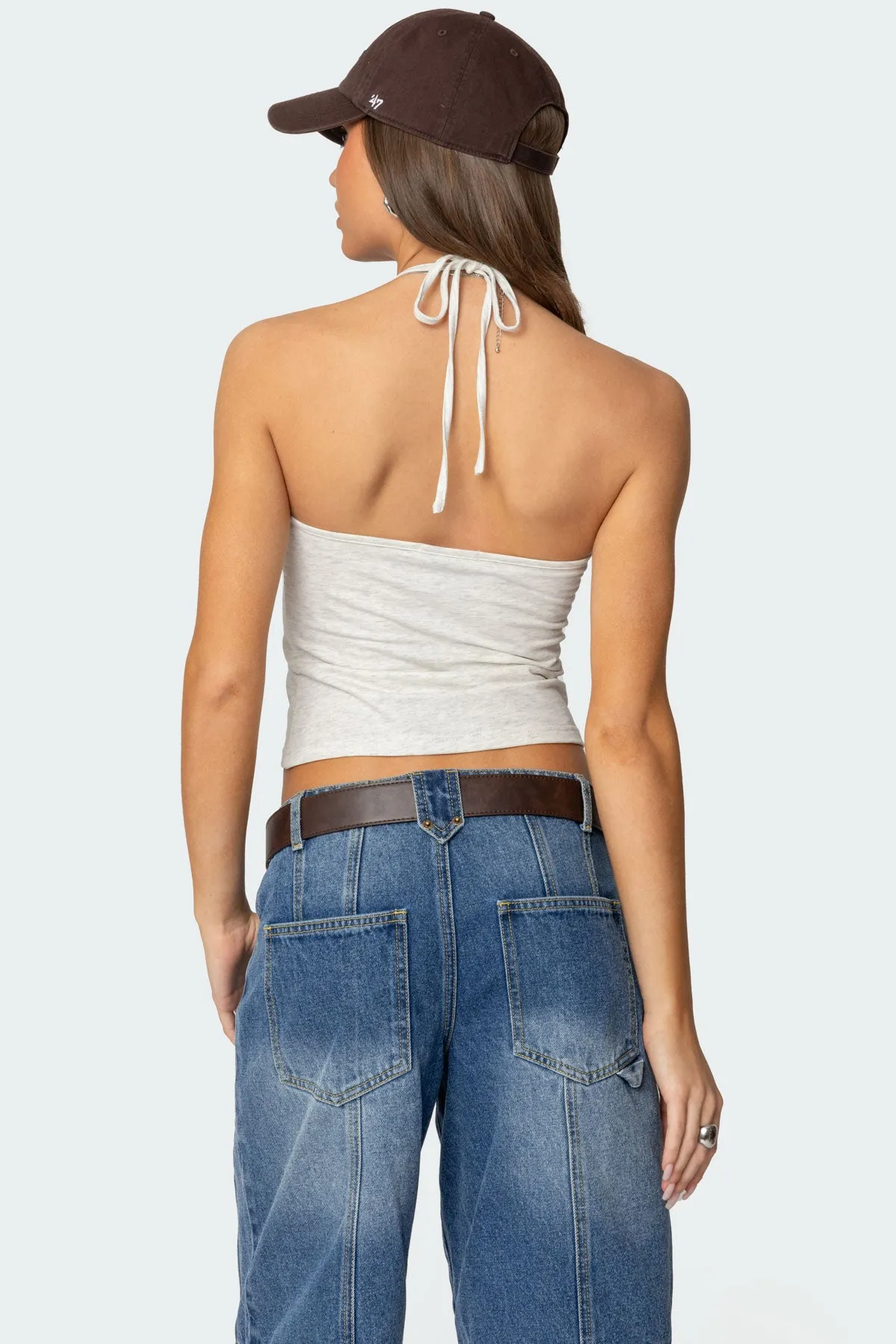 Maybell Halter Top sold by Edikted product image thumbnail 5
