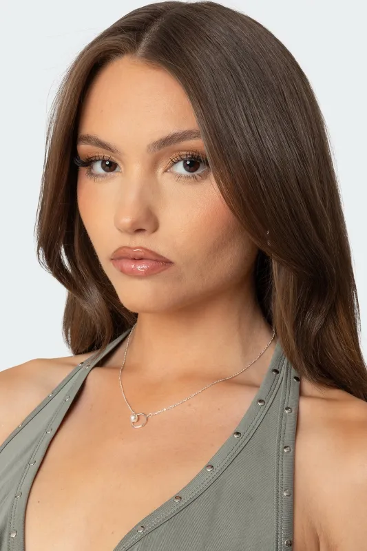 Pearly Pendant Necklace sold by Edikted