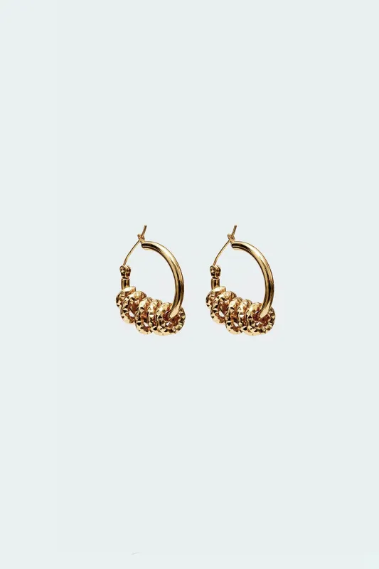 Coil Hoop Earrings sold by Edikted