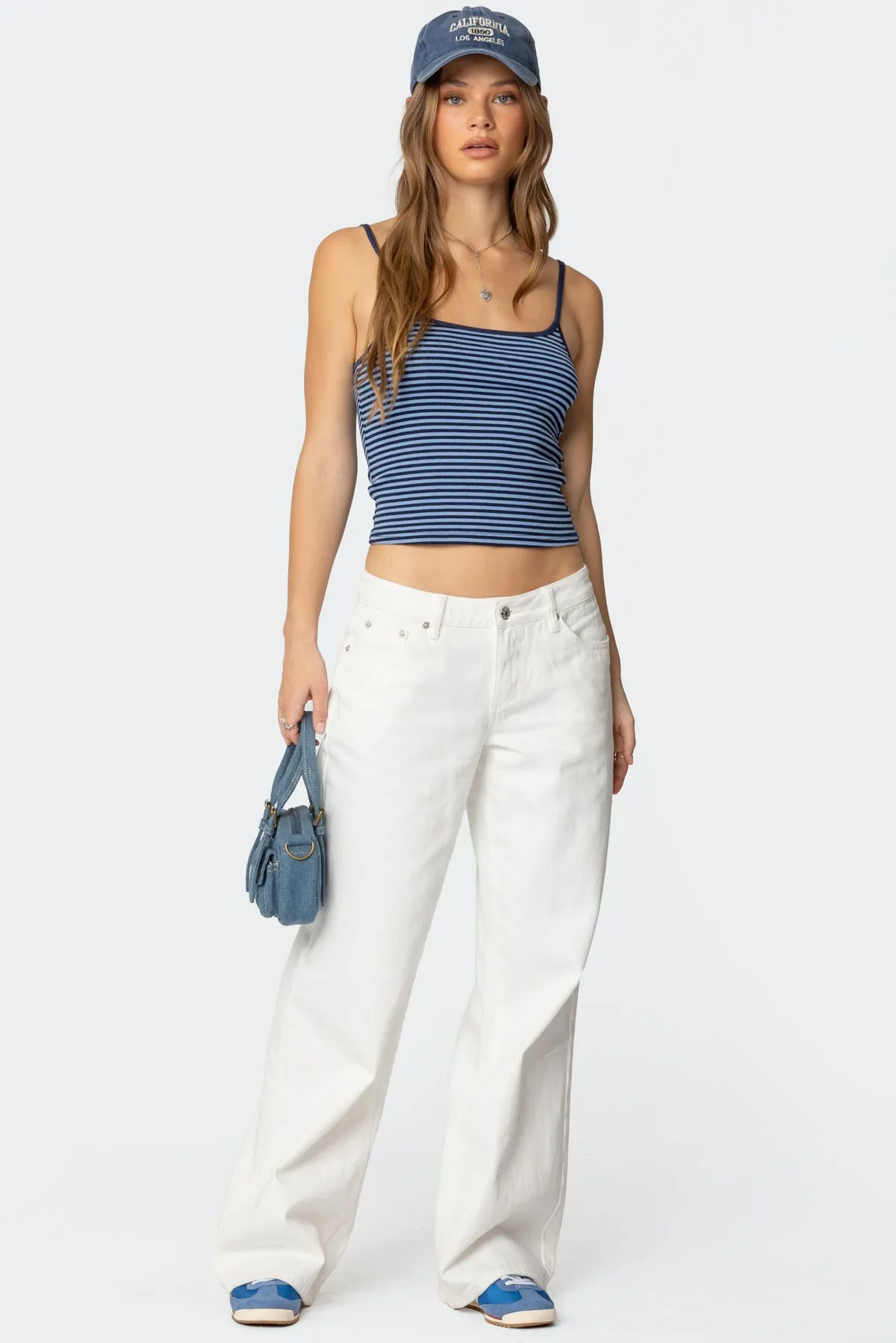 Miller Striped Tank Top sold by Edikted product image thumbnail 2