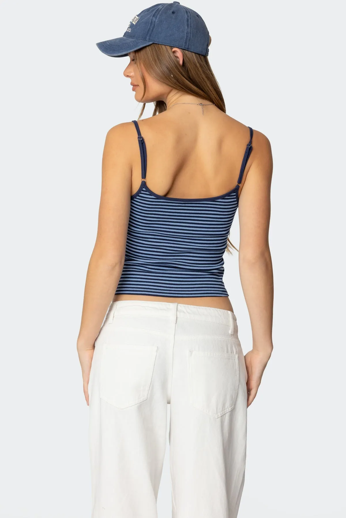 Miller Striped Tank Top sold by Edikted product image thumbnail 5
