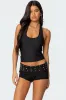 Kiana Ribbed Halter Top sold by Edikted