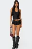 Kiana Ribbed Halter Top sold by Edikted