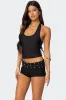 Kiana Ribbed Halter Top sold by Edikted