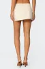 Addey Linen Look Mini Skort sold by Edikted