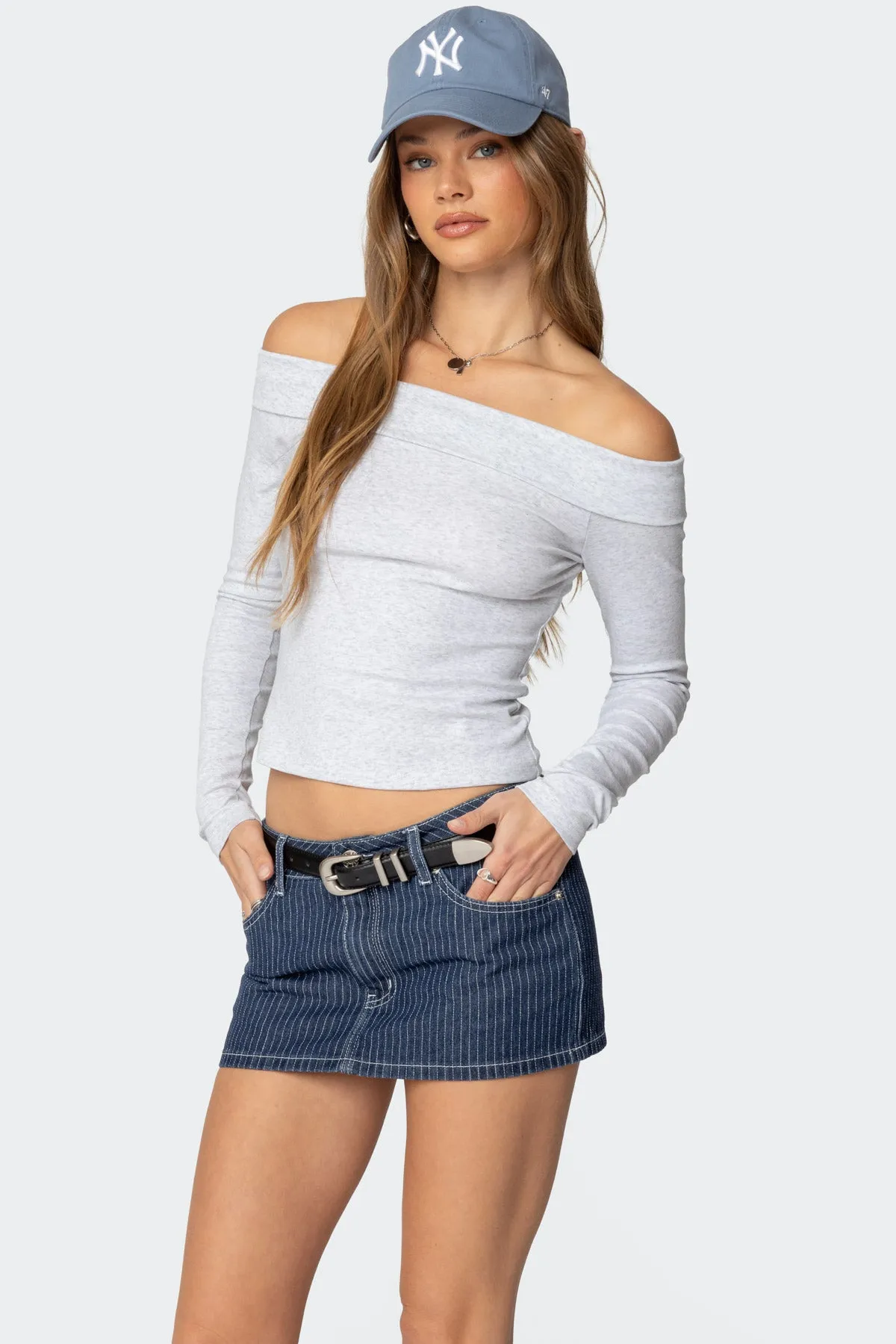Claudie Fold Over Top sold by Edikted product image thumbnail 3