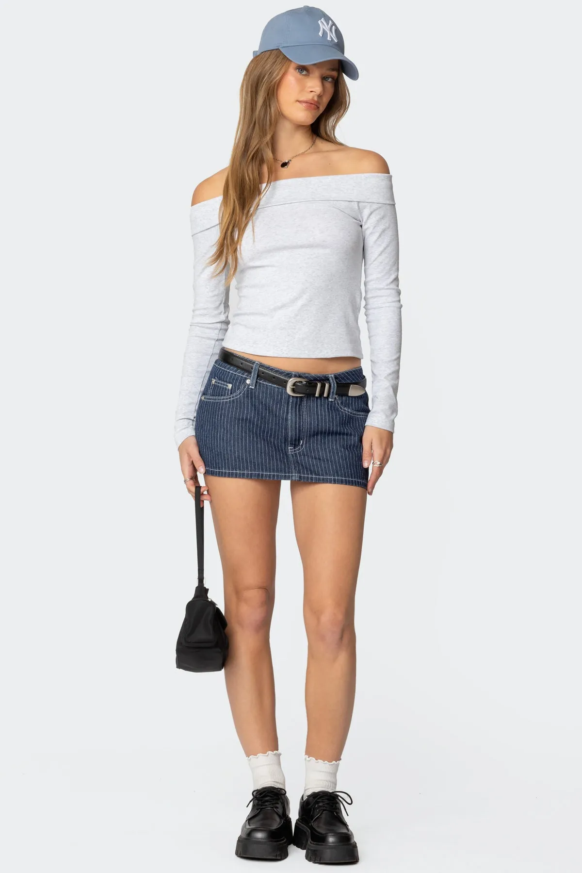 Claudie Fold Over Top sold by Edikted product image thumbnail 5