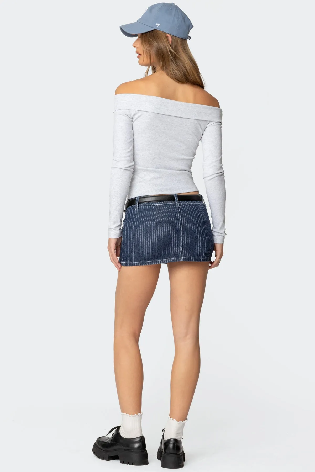 Claudie Fold Over Top sold by Edikted product image thumbnail 4