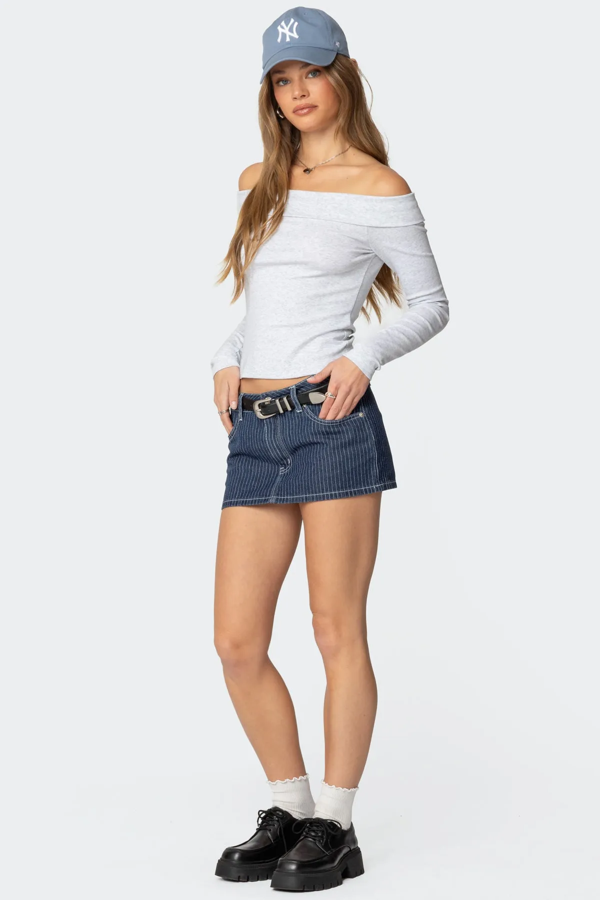 Claudie Fold Over Top sold by Edikted product image thumbnail 2