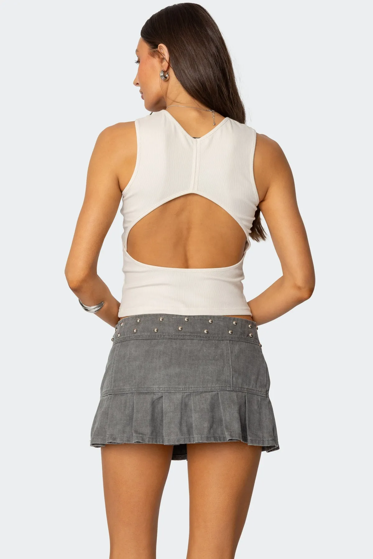 Calliope Back Cut Out Top sold by Edikted product image thumbnail 5
