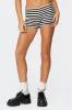 Hali Striped Knit Shorts sold by Edikted