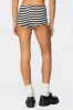 Hali Striped Knit Shorts sold by Edikted