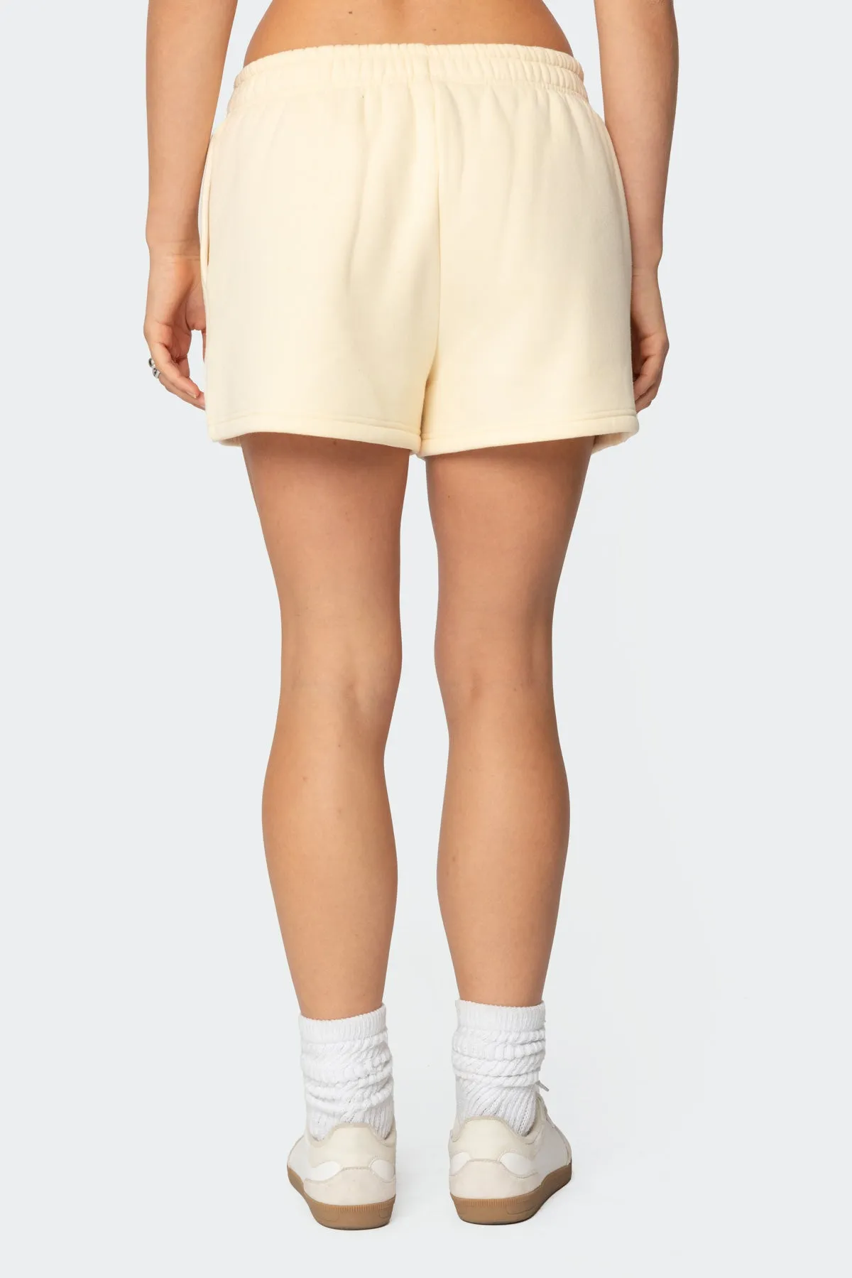 Orchid Babe Sweat Shorts sold by Edikted product image thumbnail 4