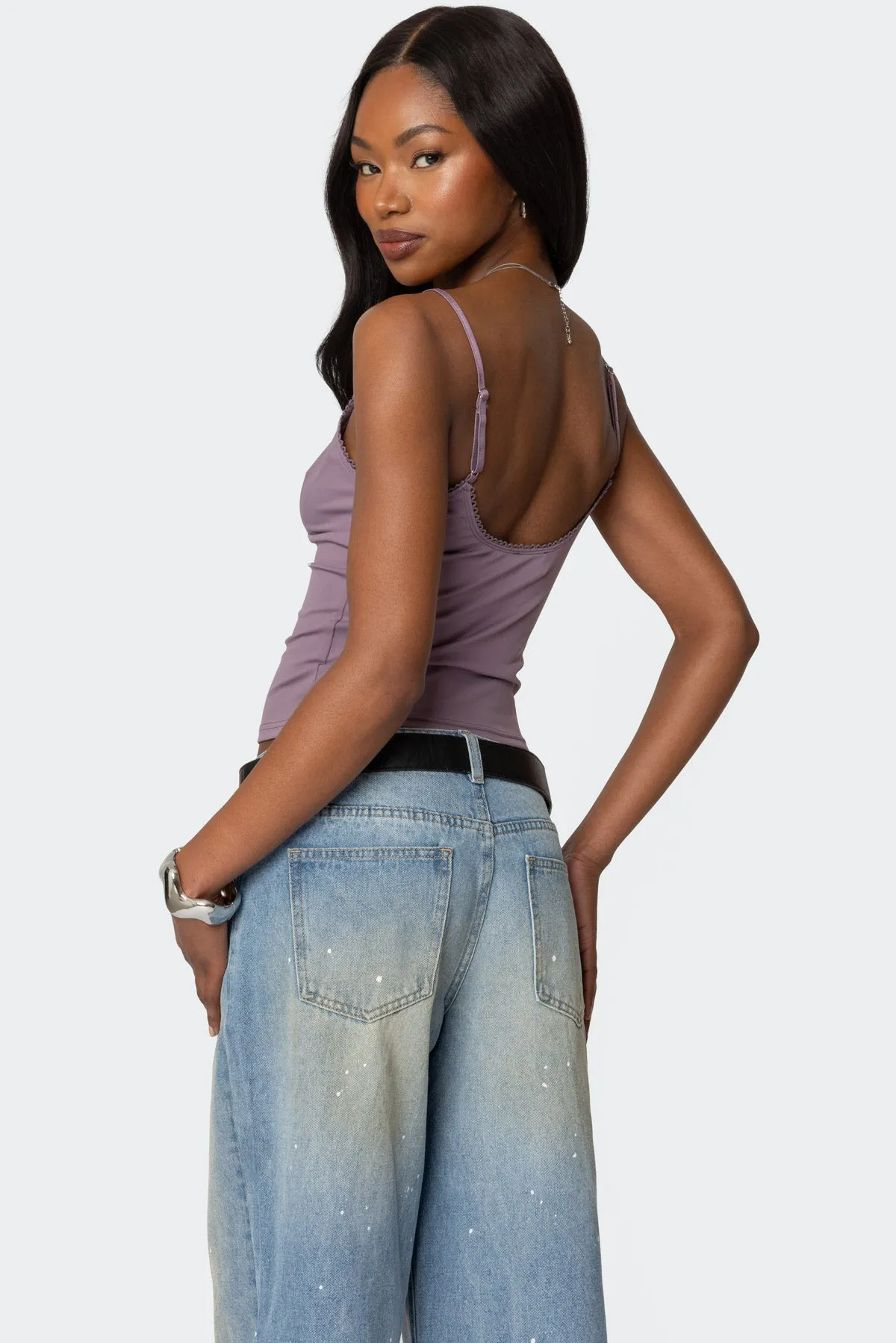 Violeta Tank Top sold by Edikted product image thumbnail 4