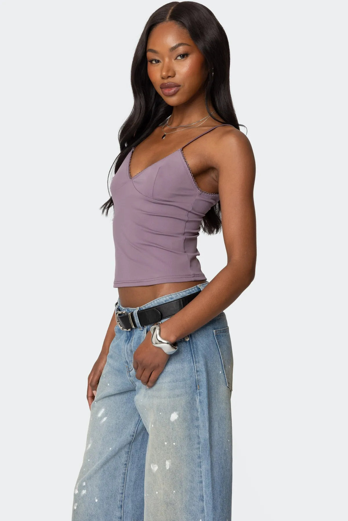 Violeta Tank Top sold by Edikted product image thumbnail 3