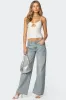 Everly Studded Low Rise Jeans sold by Edikted