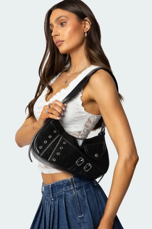 Quincie Utility Shoulder Bag sold by Edikted