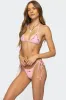 Coralle Triangle Bikini Top sold by Edikted