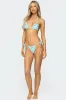 Coralle Triangle Bikini Top sold by Edikted