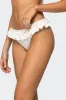 Amelia Ruffled Bikini Bottom sold by Edikted