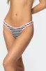 Jayla Striped Bikini Bottom sold by Edikted