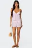 Talula Eyelet Shorts sold by Edikted