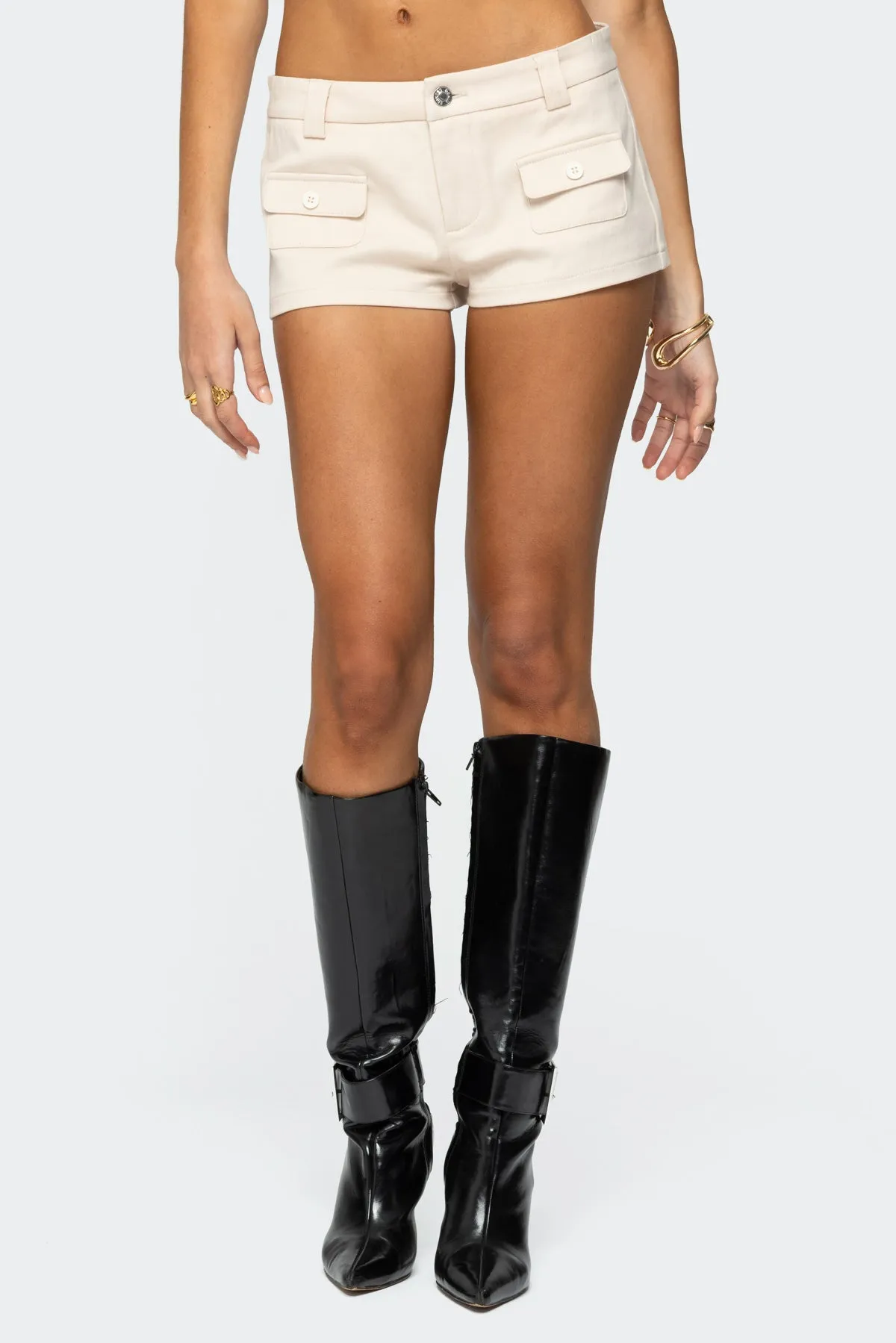 Terra Cargo Micro Shorts sold by Edikted product image thumbnail 2