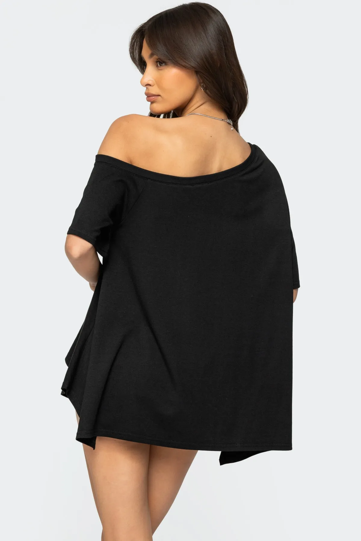 Josy Off Shoulder Handkerchief Top sold by Edikted product image thumbnail 5
