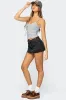 Tova Striped Scoop Tank Top sold by Edikted
