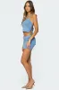 Shaylee Sequin Knit Mini Skirt sold by Edikted