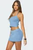 Shaylee Sequin Knit Backless Top sold by Edikted