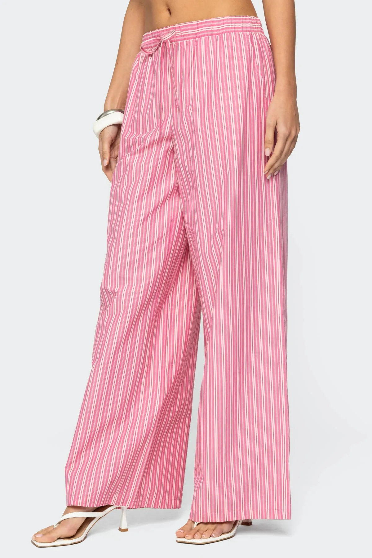 Maggy Striped Wide Leg Pants sold by Edikted product image thumbnail 5
