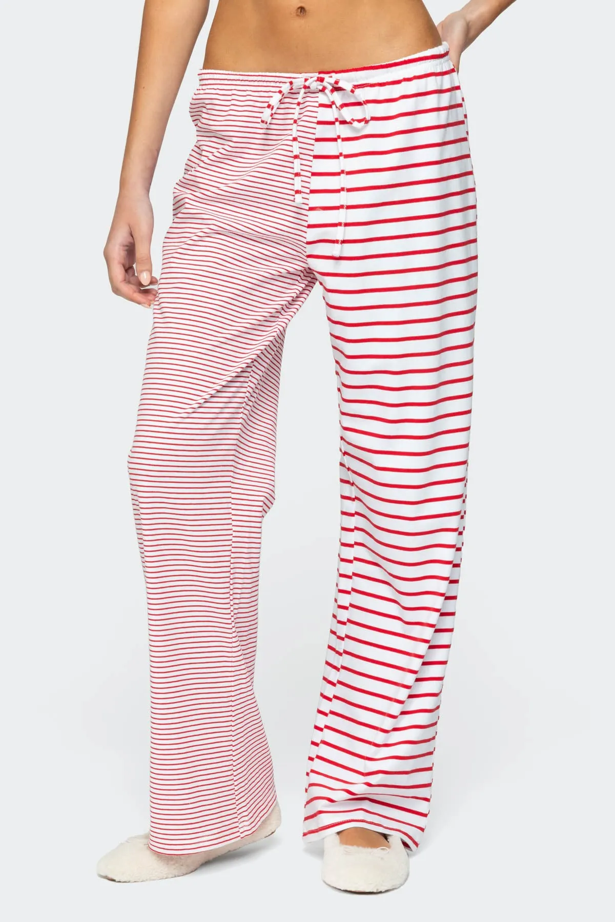 Laken Mixed Striped Pants sold by Edikted product image thumbnail 2