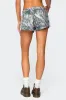 Nikki Nylon Shorts sold by Edikted
