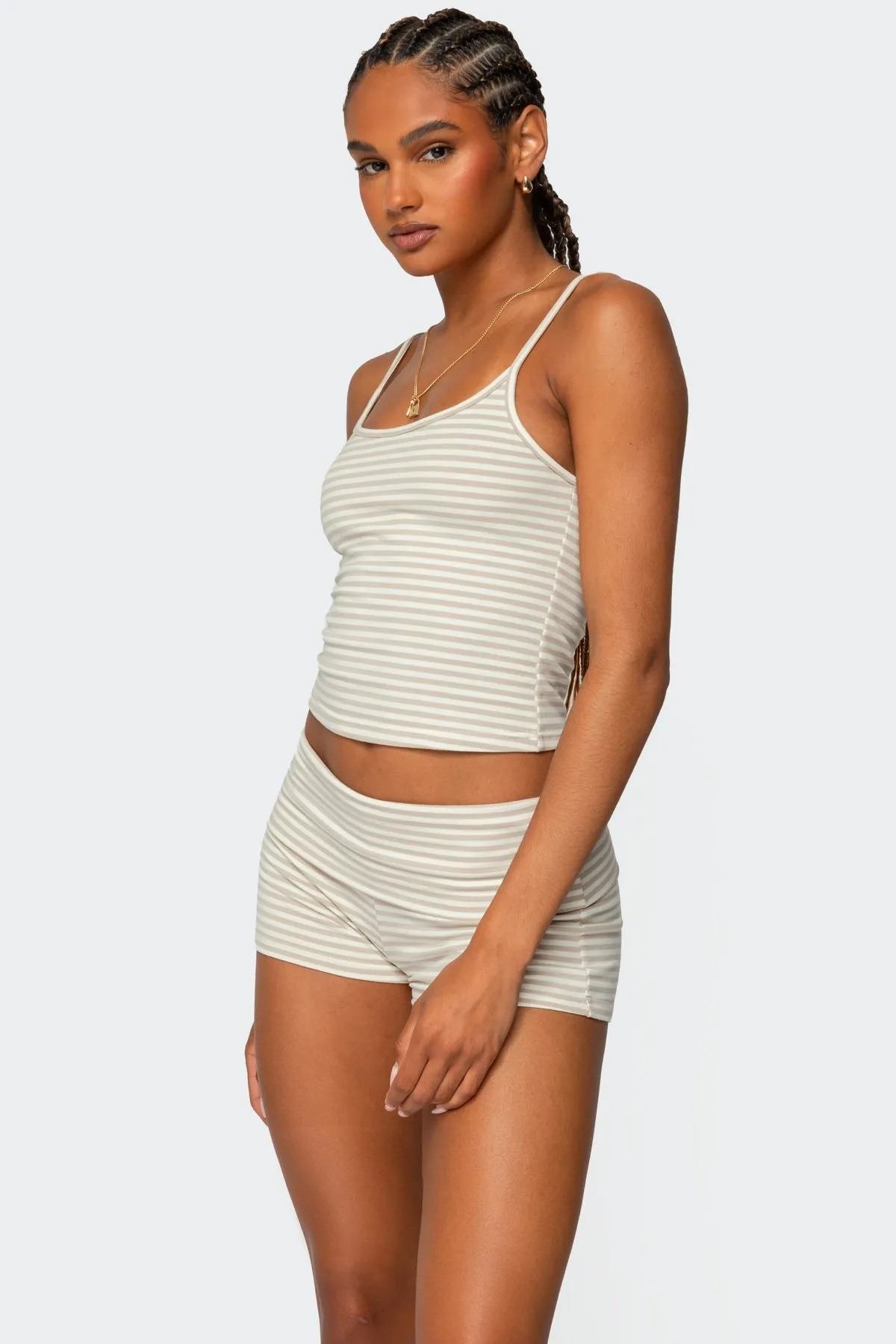 Kodi Striped Tank Top sold by Edikted product image thumbnail 3