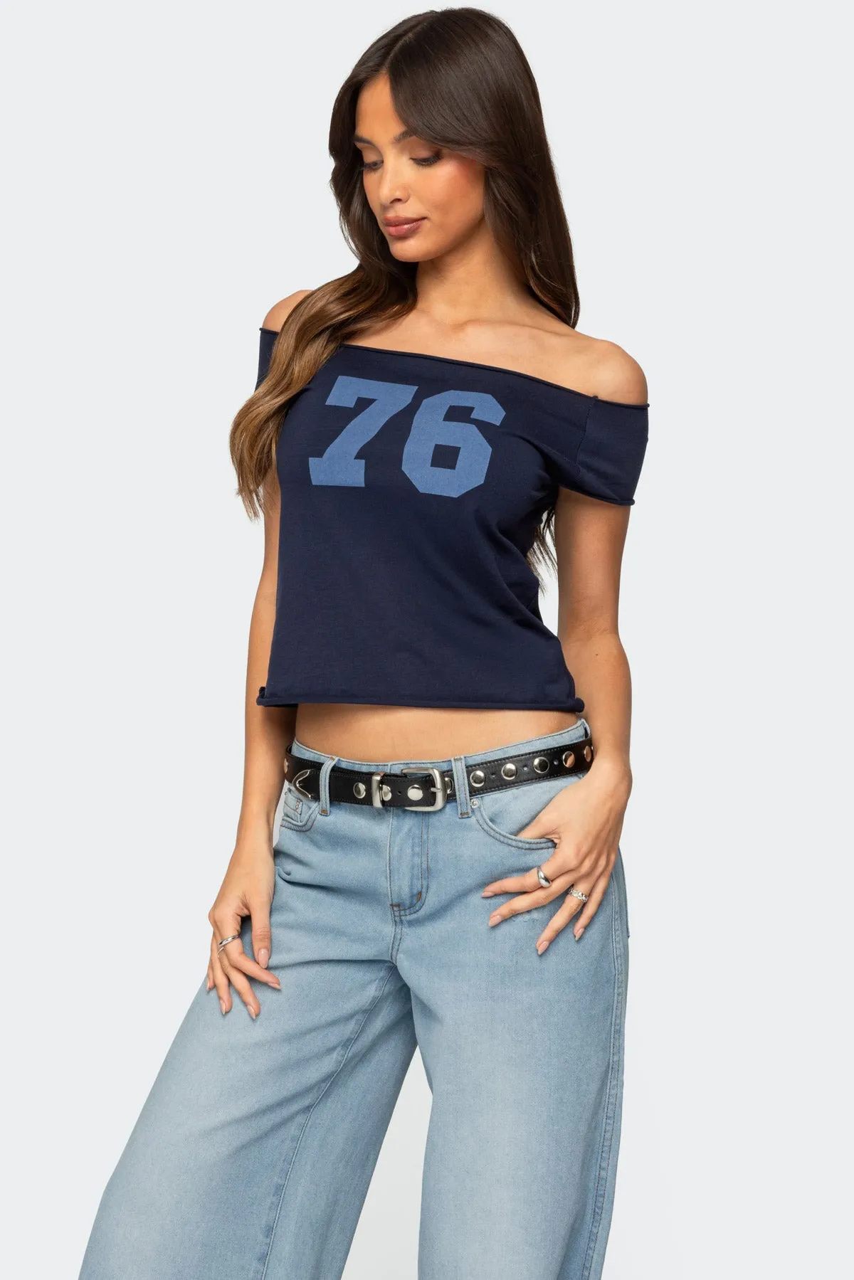 76 Off Shoulder Top sold by Edikted product image thumbnail 3