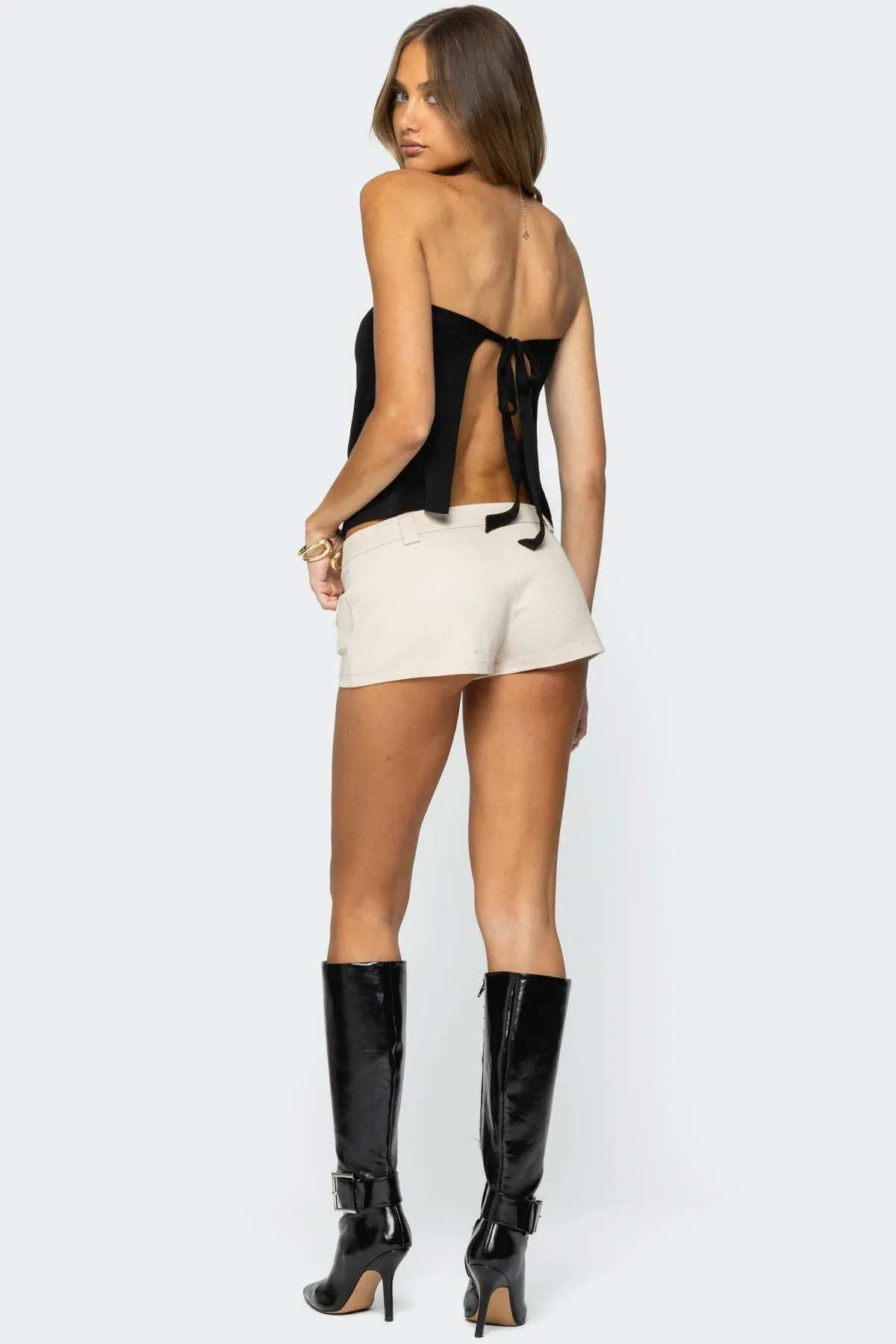 Vera Keyhole Backless Top sold by Edikted product image thumbnail 2