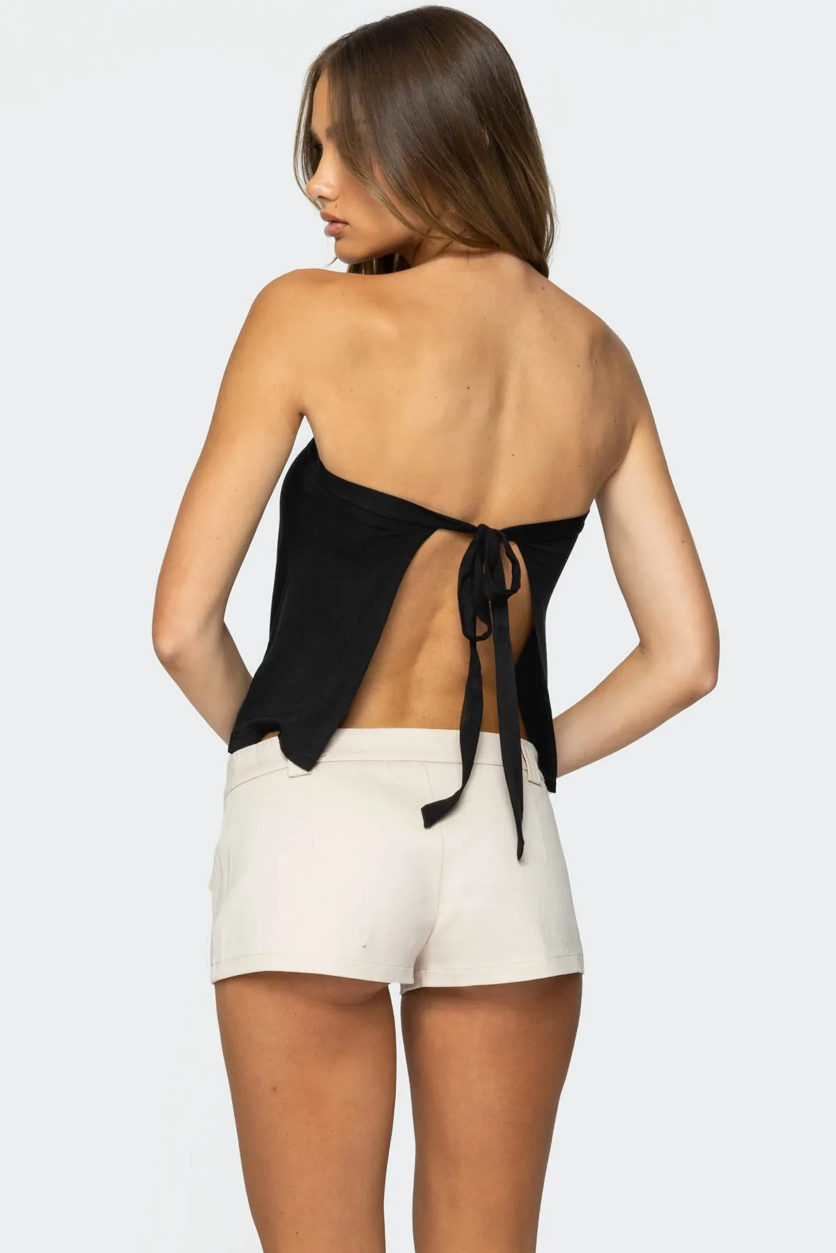 Vera Keyhole Backless Top sold by Edikted product image thumbnail 3