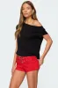 Anabella Off Shoulder Top sold by Edikted