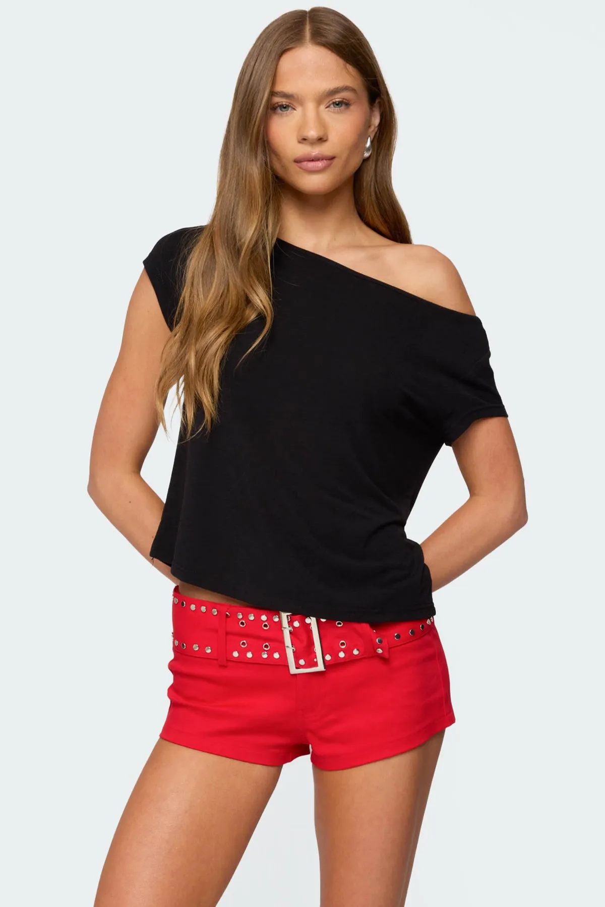 Anabella Off Shoulder Top sold by Edikted